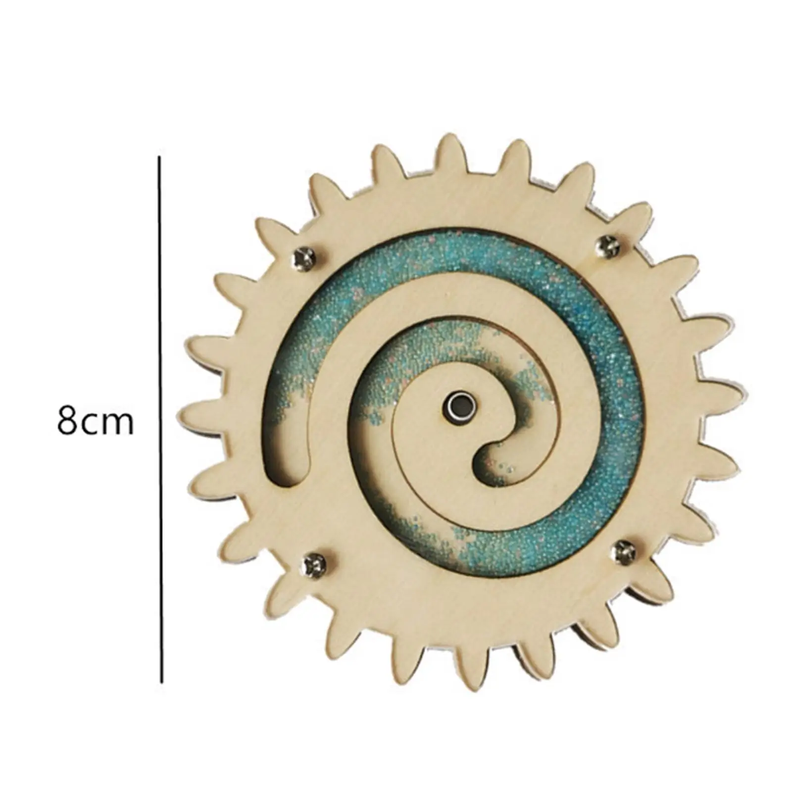 Montessori Gear Rotating Machinery Gear Colorido Criança Educacional