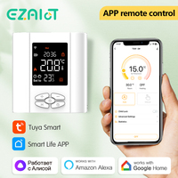 ZigBee Battery-Powered Thermostat for Water Gas Boiler Smart Tuya WiFi Wireless Temperature Controller Voice Alexa,Google Home