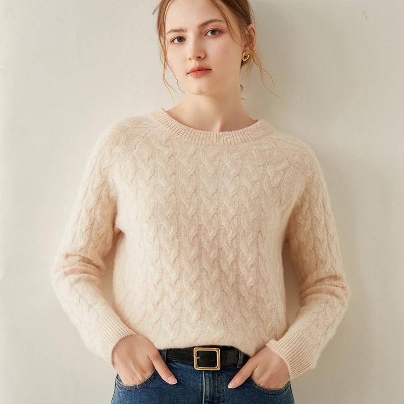 

Women's Cashmere Loose Sweaters,Lady Knit Jumpers, Thick Pullovers,Hot Sale, DS01, 2023, 2023, 2023