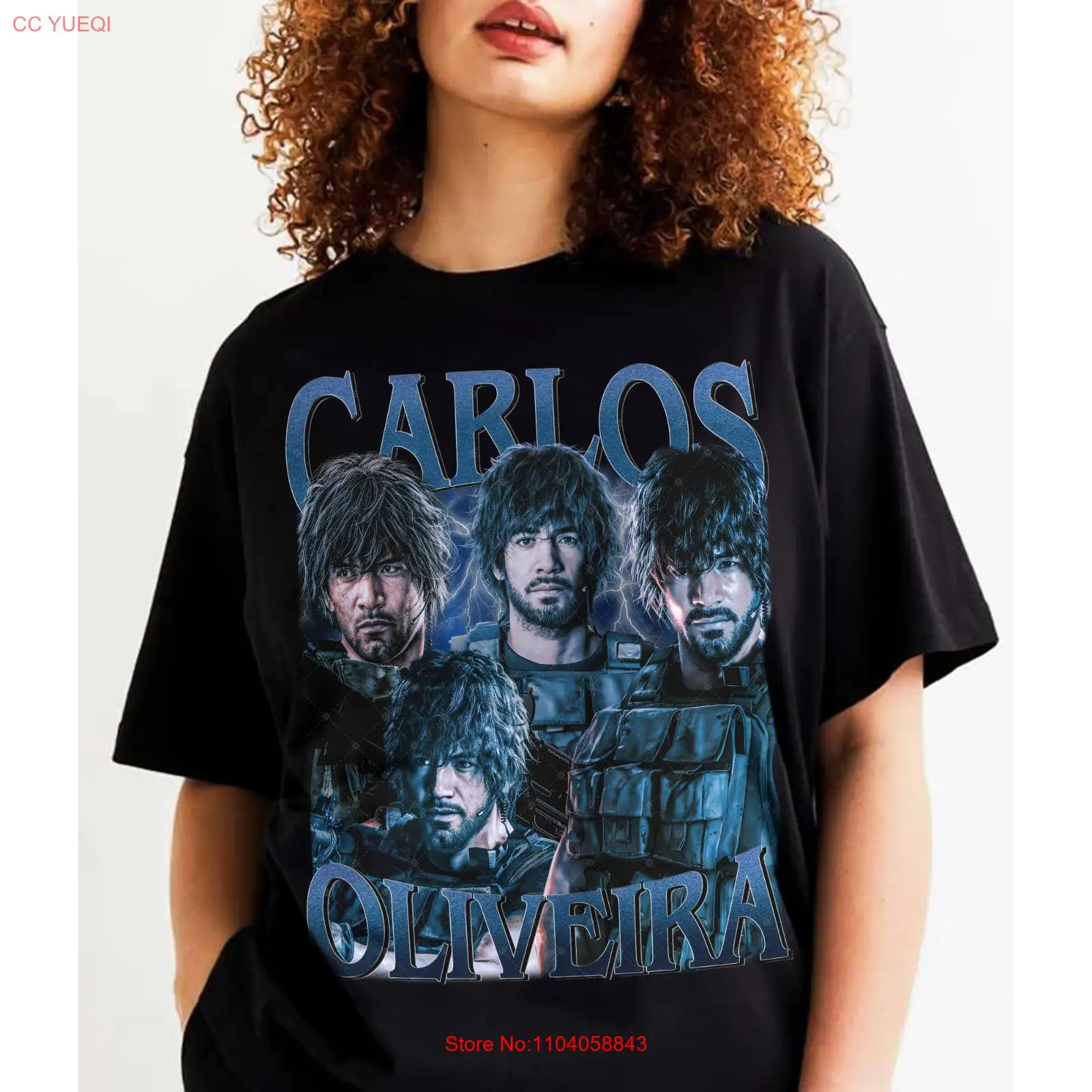 Carlos T-Shirt Keanu Reeves Homage T-shirt Unisex Retro Fans Graphic Tees