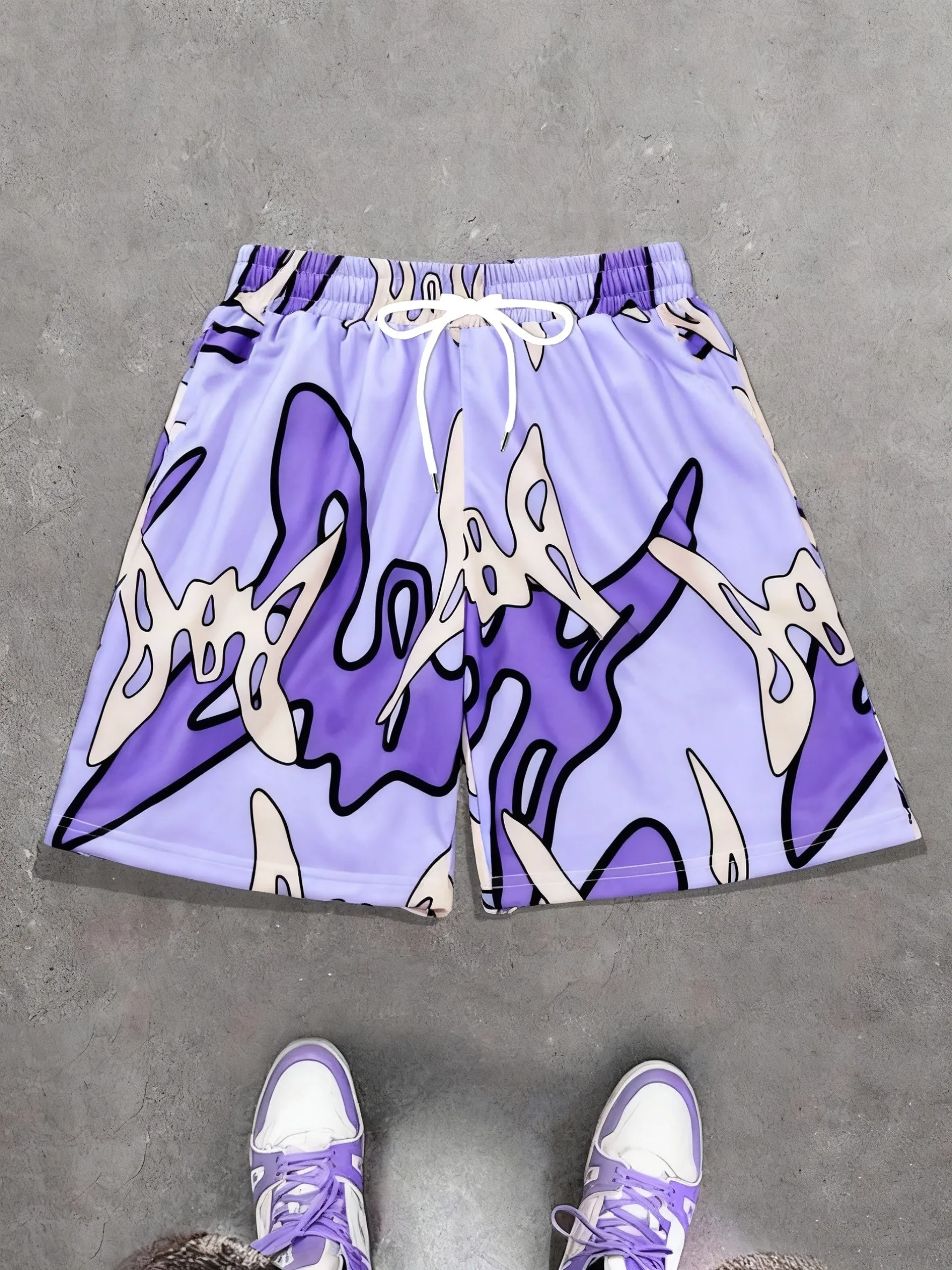 2026 Summer New Style Men's Shorts - Outdoor Sports Casual Fashion Comfortable Soft 3D Pattern Print