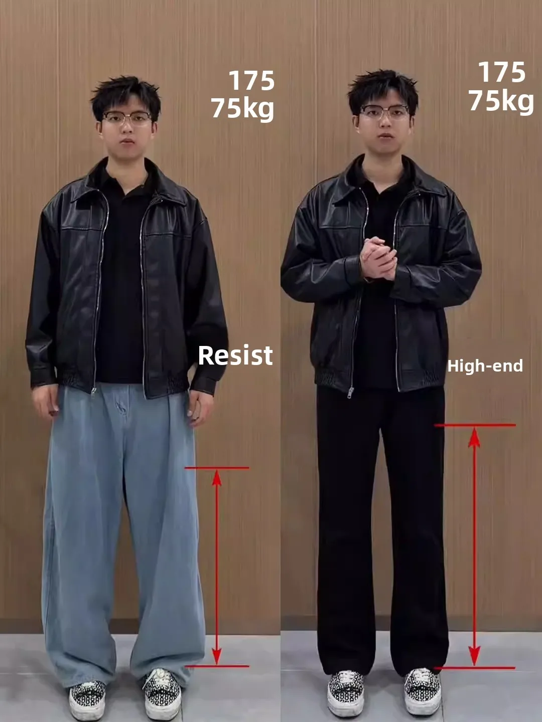 

Bla High-End Men's Flared Straight Leg Pants Spring Drapey Slimming Cleanfit Suit Trousers Youthful Trendy mid Waist Fit