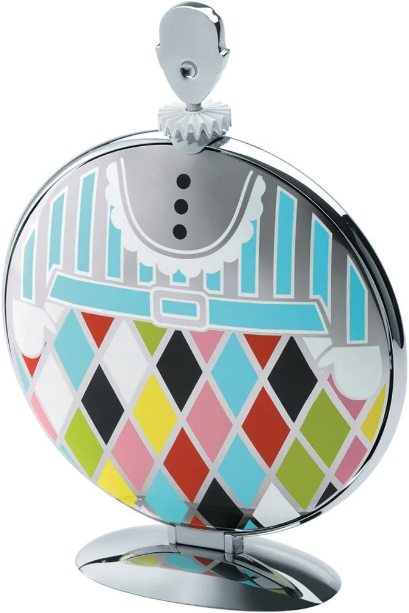 

Складная подставка для торта "Фэтмен" в зеркале из нержавеющей стали 18/10 с украшением, многоцветная