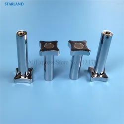 4 Pieces Fastening Nuts Accessories Full Metal Screw Nuts Fitting Spare Parts For Soft Ice Cream Machine 2 Options