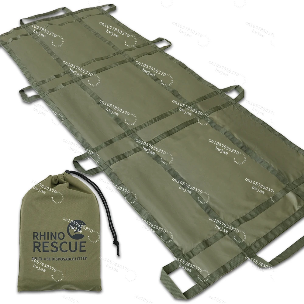 RHINO RESCUE Multi-use Disposable Litter,simple Portable stretcher ,Rescue Essentials,Quick Emergency Litters