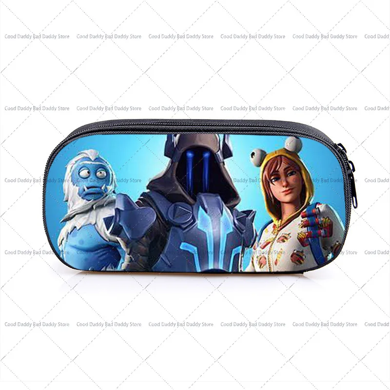 حافظة أقلام رصاص مطبوعة من Game Fortress Night حقيبة أقلام رصاص رائعة من Fortnited ملحقات قرطاسية Battle Royale Penbag مقلمة Fortnite #2