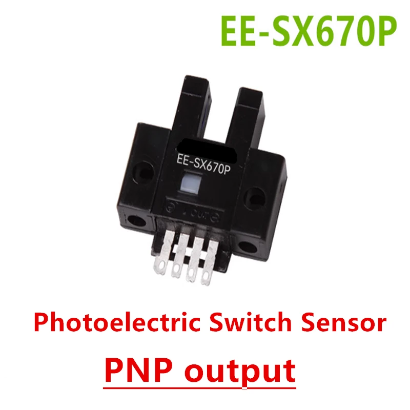 

Фотоэлектрический датчик EE-SX670P SX672R EE-SX674P SX673R SX671 с выходом PNP Open-Collector, 1 шт.