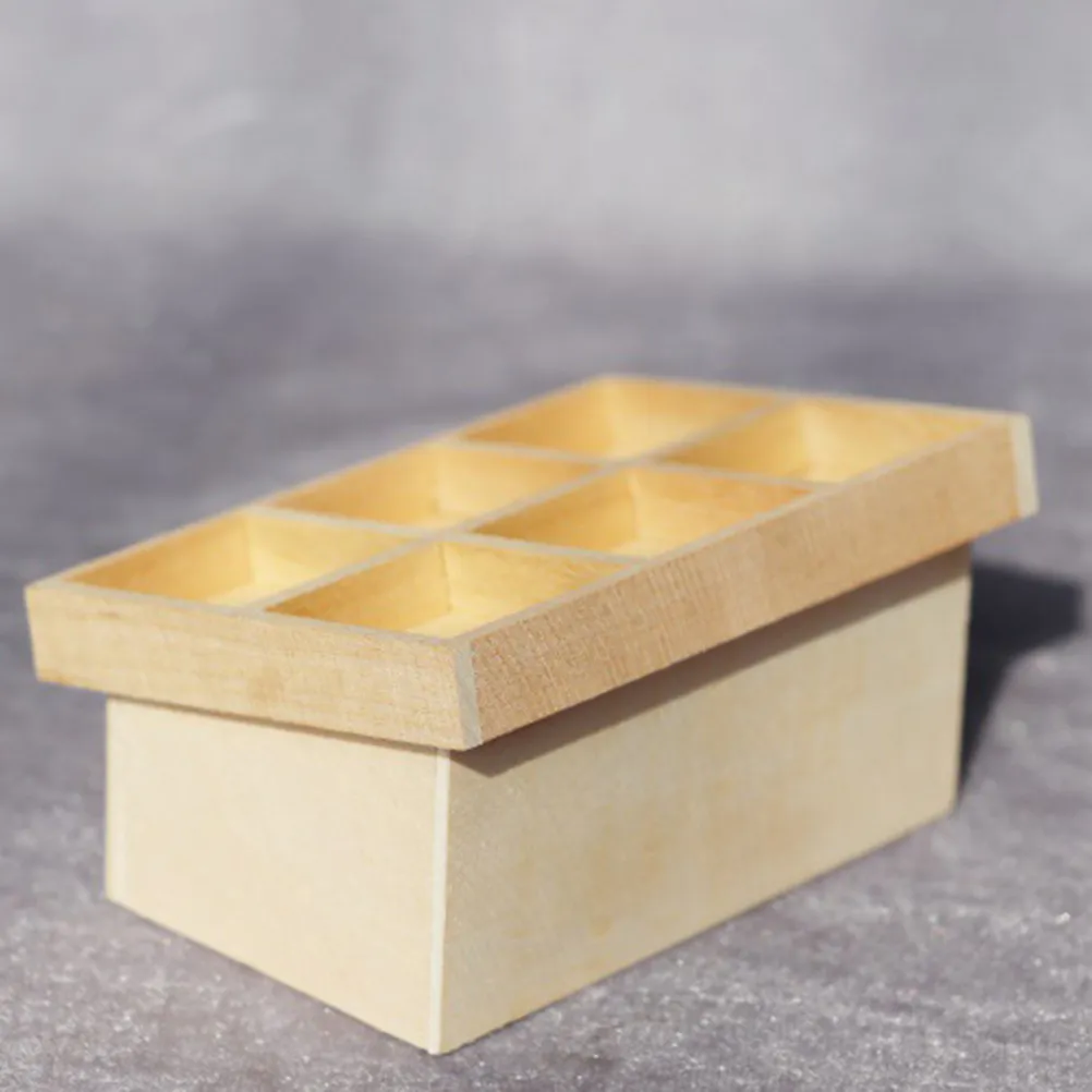 

1Pcs Mini Furniture Miniature Fruit Vegetable Stalls Well Playhouse Accessory Creative Mini Scene Decor