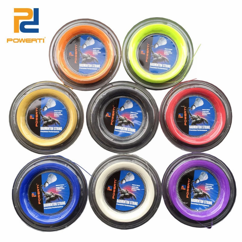 

POWERTI durable badminton string BX95 high elasticity,high Elasticity,hitting Sound,offensive badminton string