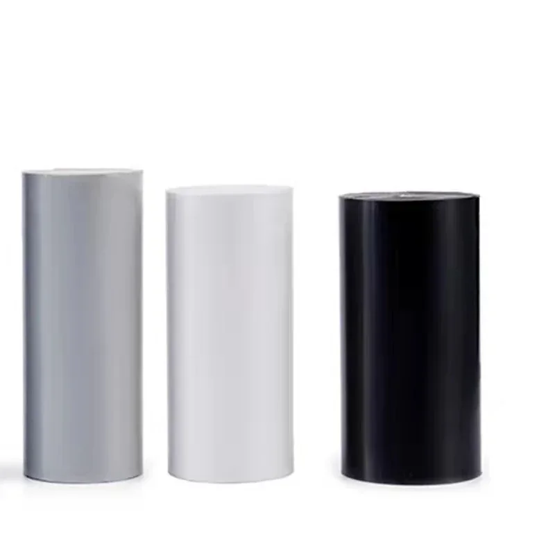 Plastic PVC Round Rod Bar White Gray Black Diameter 5/8/10/12/20/30/40/45/50/55/60/70/80/90/100mm for DIY Tools Length 100/500mm