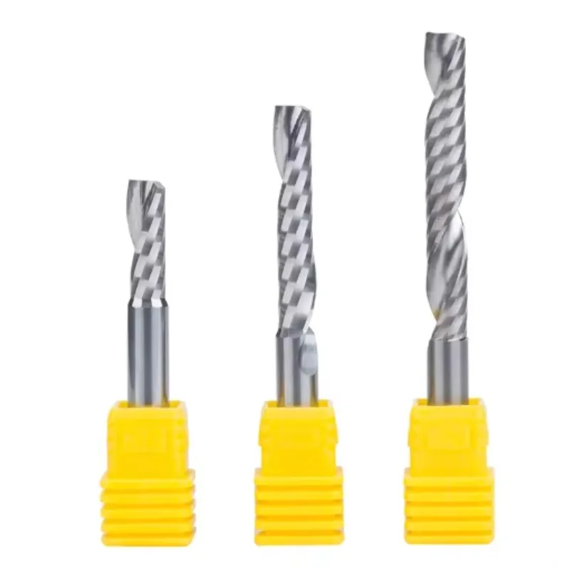 6mm Single-Edge Milling Cutter for Acrylic Density Board Cutting in CNC Woodworking Engraving Machine Tool-HDF