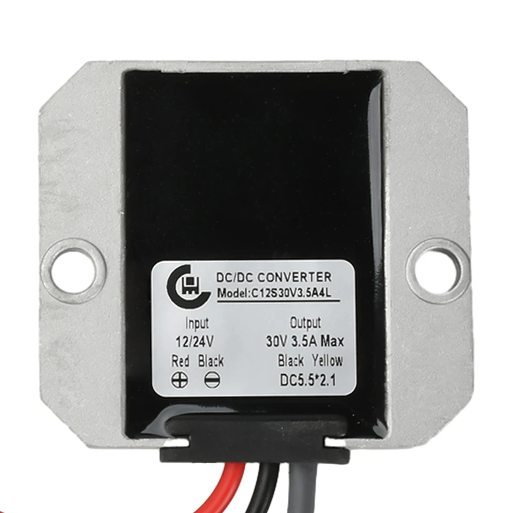

DC12V to 30V Step Up Converter DC 9-28V to 30V 3.5A Boost Module IP68 Waterproof High Efficiency Power Supply
