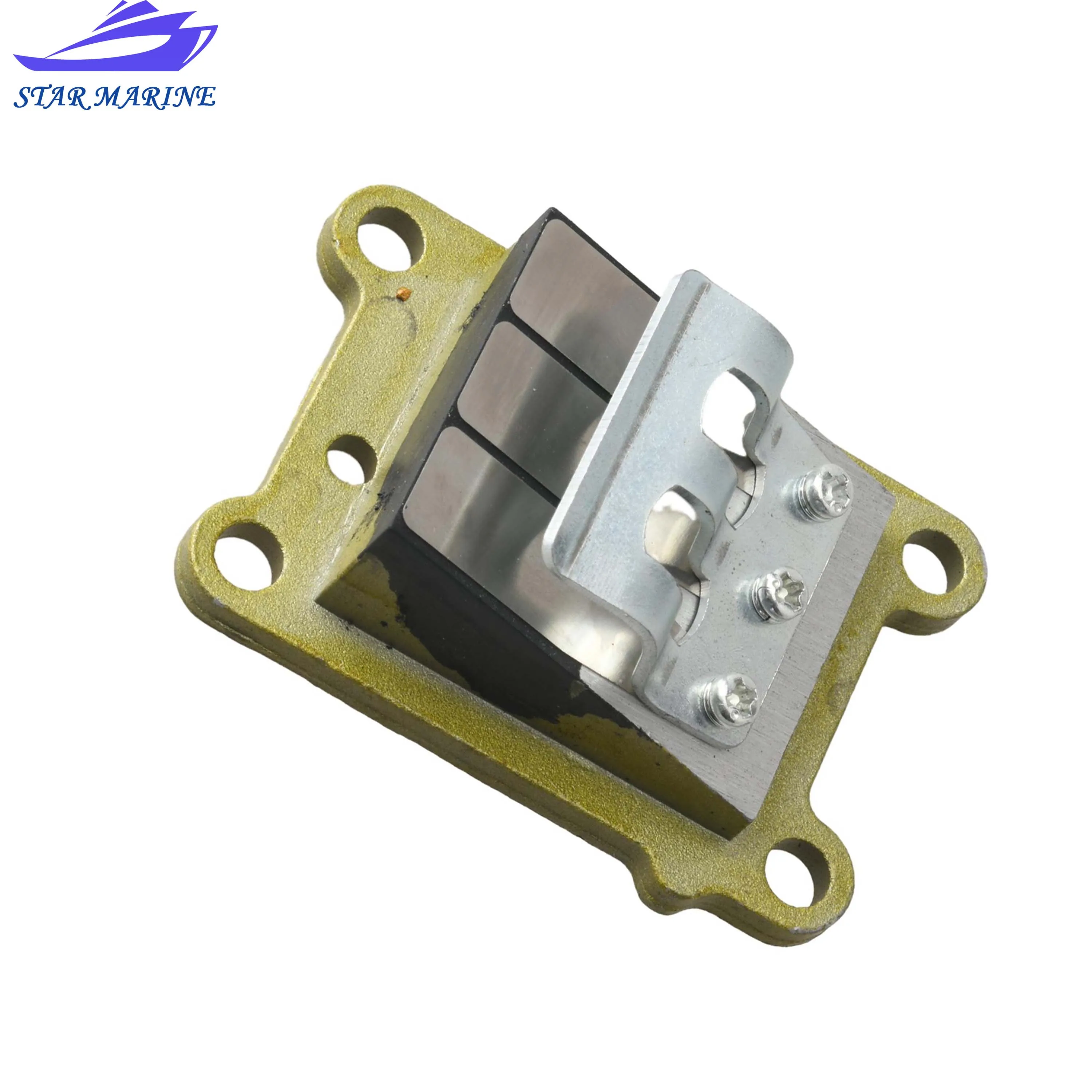 6E0-13610-00 Reed Valve Assy for Yamaha Parsun Hidea 4HP 5HP Outboard engine,Boat Motor Aftermarket Parts 6E0-13610