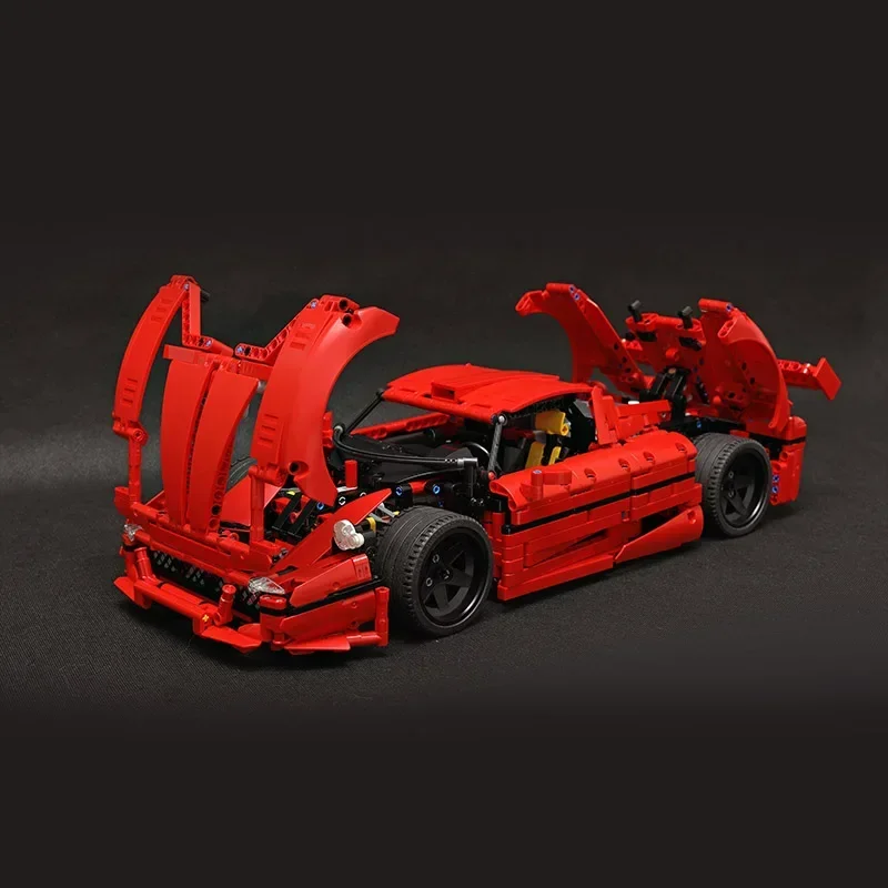 Moc Bouwstenen Supercar Model Snelheidskampioen F50 Technische Bakstenen DIY Assemblage Constructie Speelgoed Voor Kinderen Vakantiecadeaus