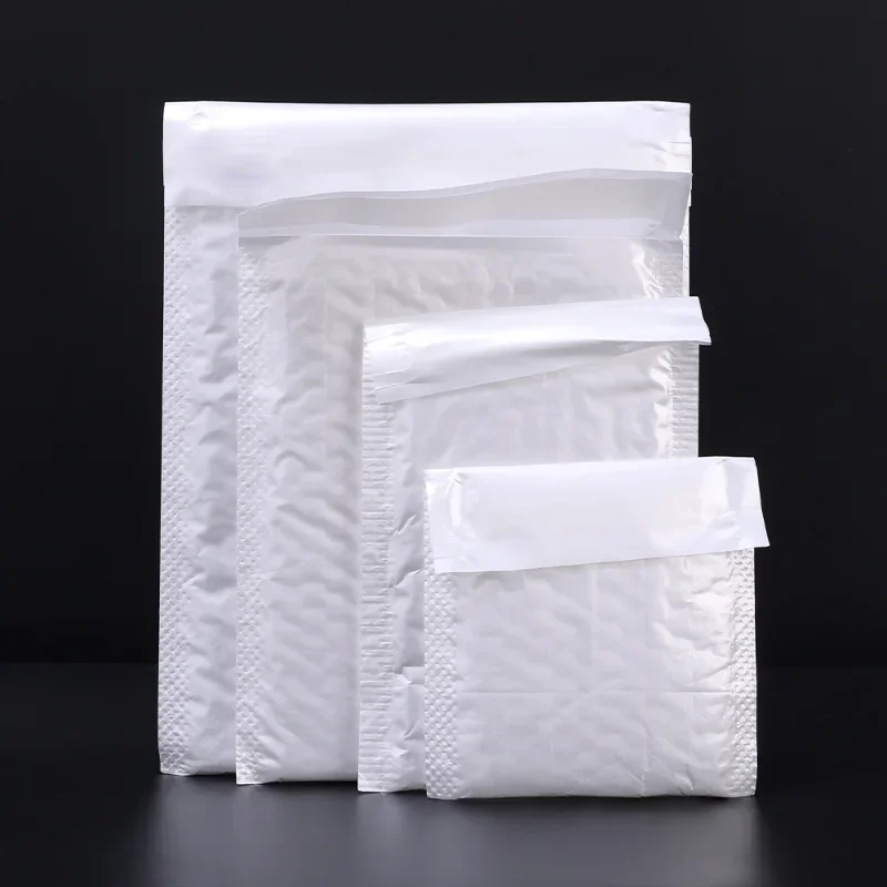 

10-50Pcs Bubble Envelopes White Foam Shipping Bags Poly Bubble Mailers Pad Self Seal Packing Bags 11cm 15cm 23cm Wholesale