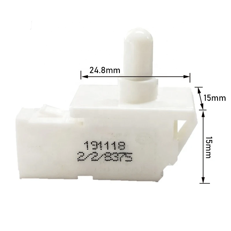 Normally Closing Push Button Switch Refrigerator Door Light Control