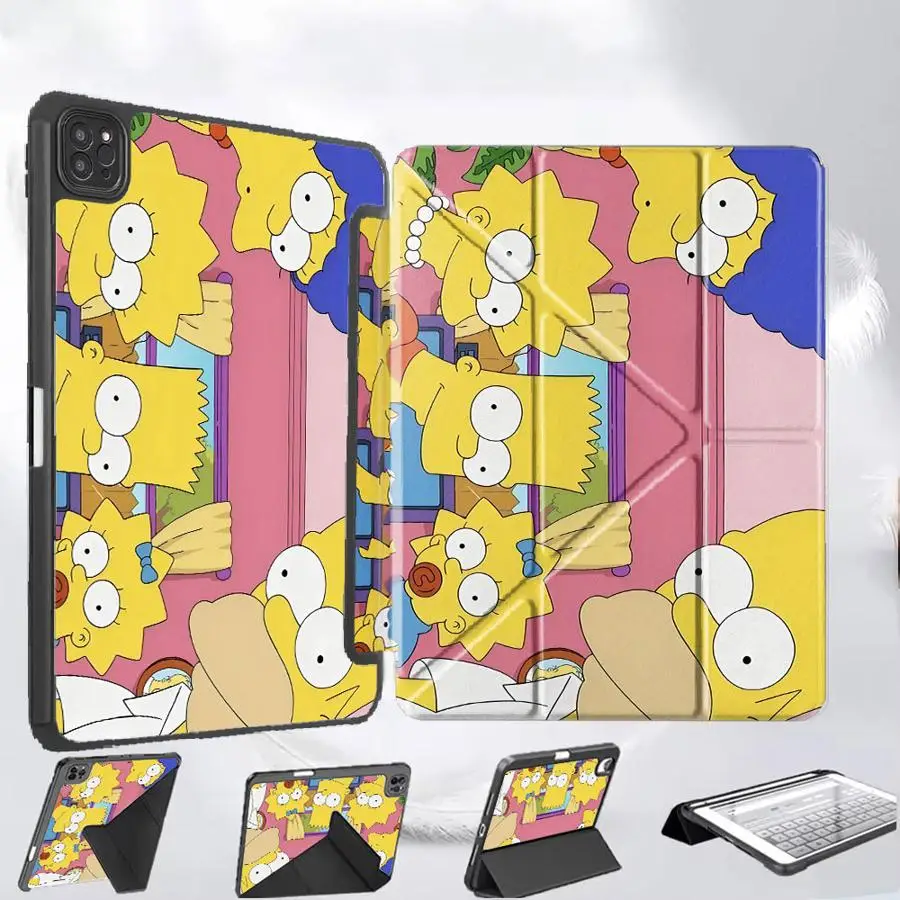 

The Simpsons Holder Cover Tablet Case For iPad Pro 11th 10th 9th 8th 7th 12.9inch Air 4 5 M3 M2 M4 11inch Mini 6 7 Pro 2025