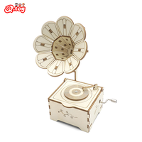 DIY Music Box STEM Kit Tecnologia Science Toys Phonograph Style Teaching Aids for Kids Learning Educational Toys Christmas Gift