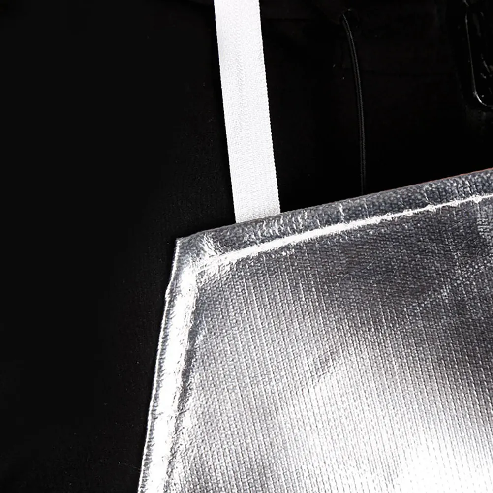 

Thermal Insulation Apron Aluminum Foil Heavy Duty Fireproof Apron Adjustable Straps Workshop Protective Suit Oil Resistance