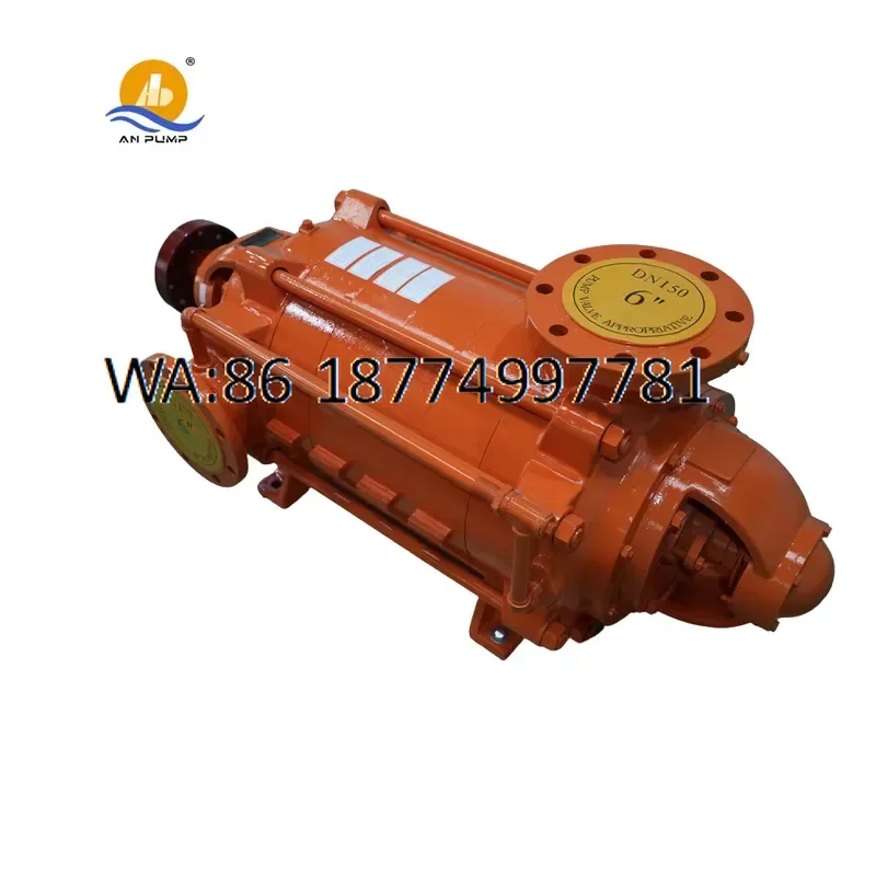 custom Horizontal Multistage Centrifugal Pump Stainless Steel High Pressure for Water Distribution