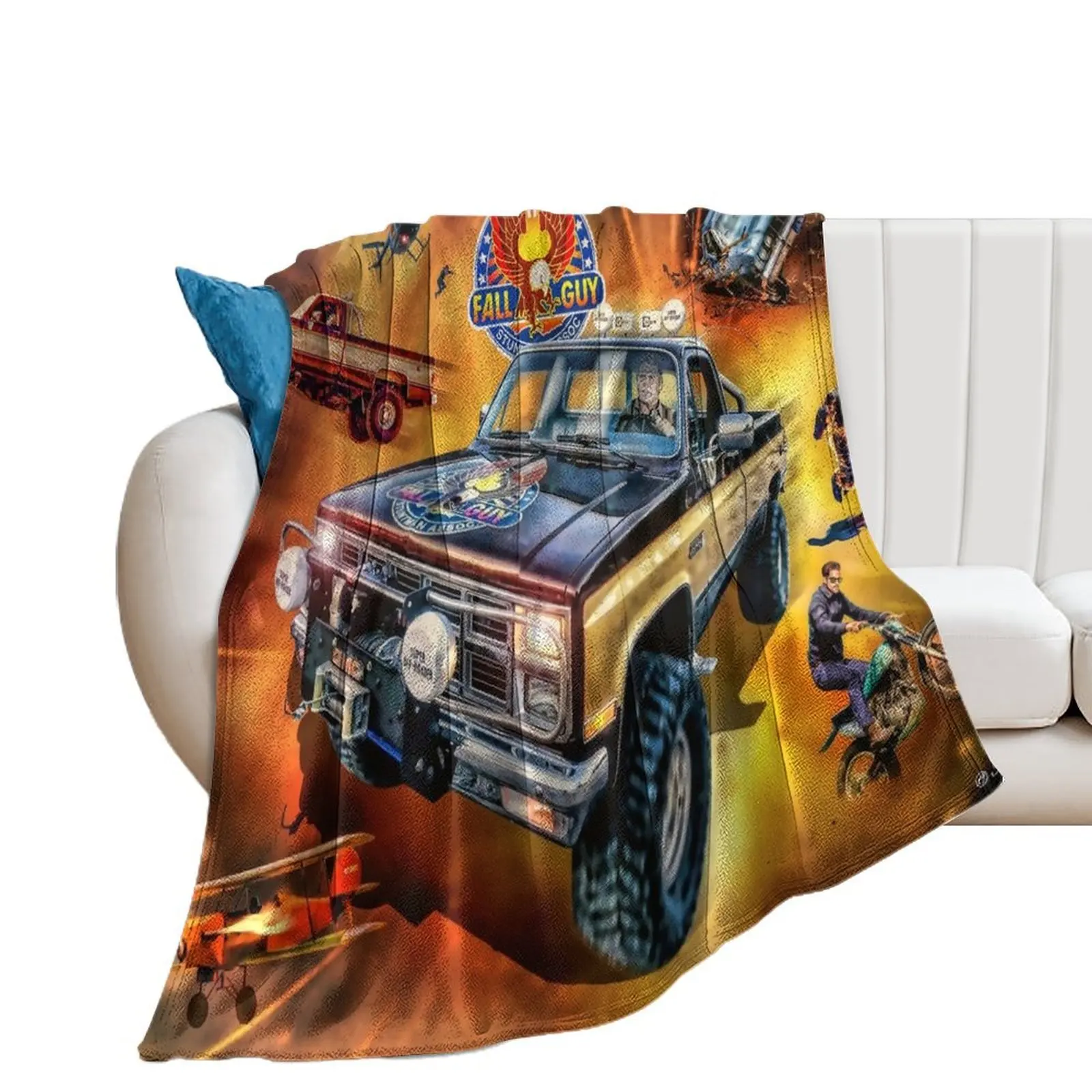 

The Fall Guy Throw Blanket Luxury Throw Warm Tourist Blankets