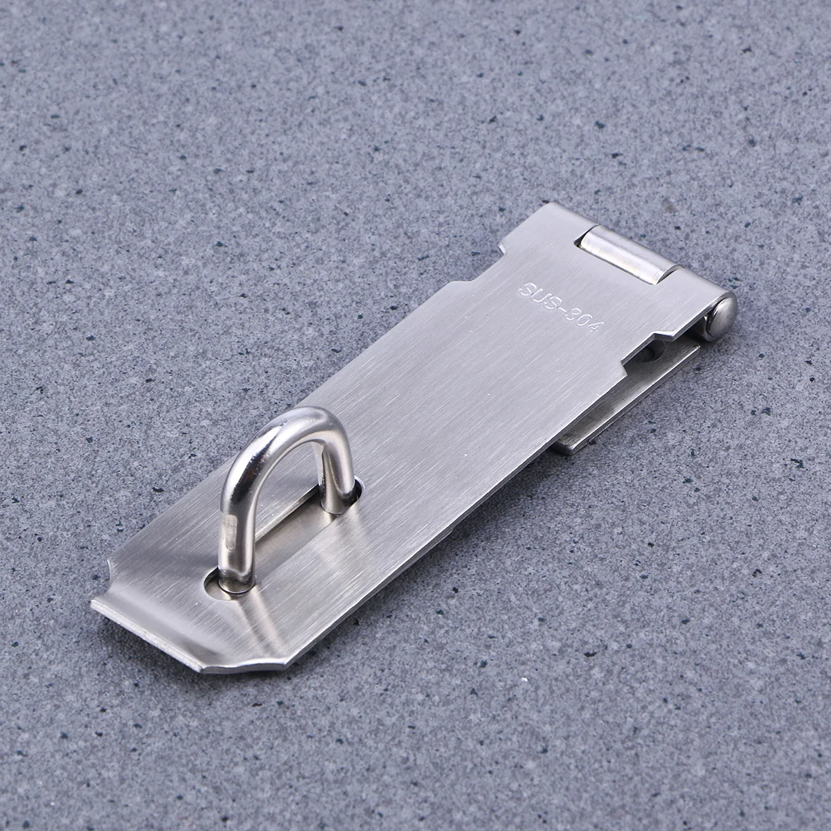 

Stainless Steel Hasp Staple 4 Inch Door Lock For Gate Cabinet Security Durable Padlock Latch Closure Fastener