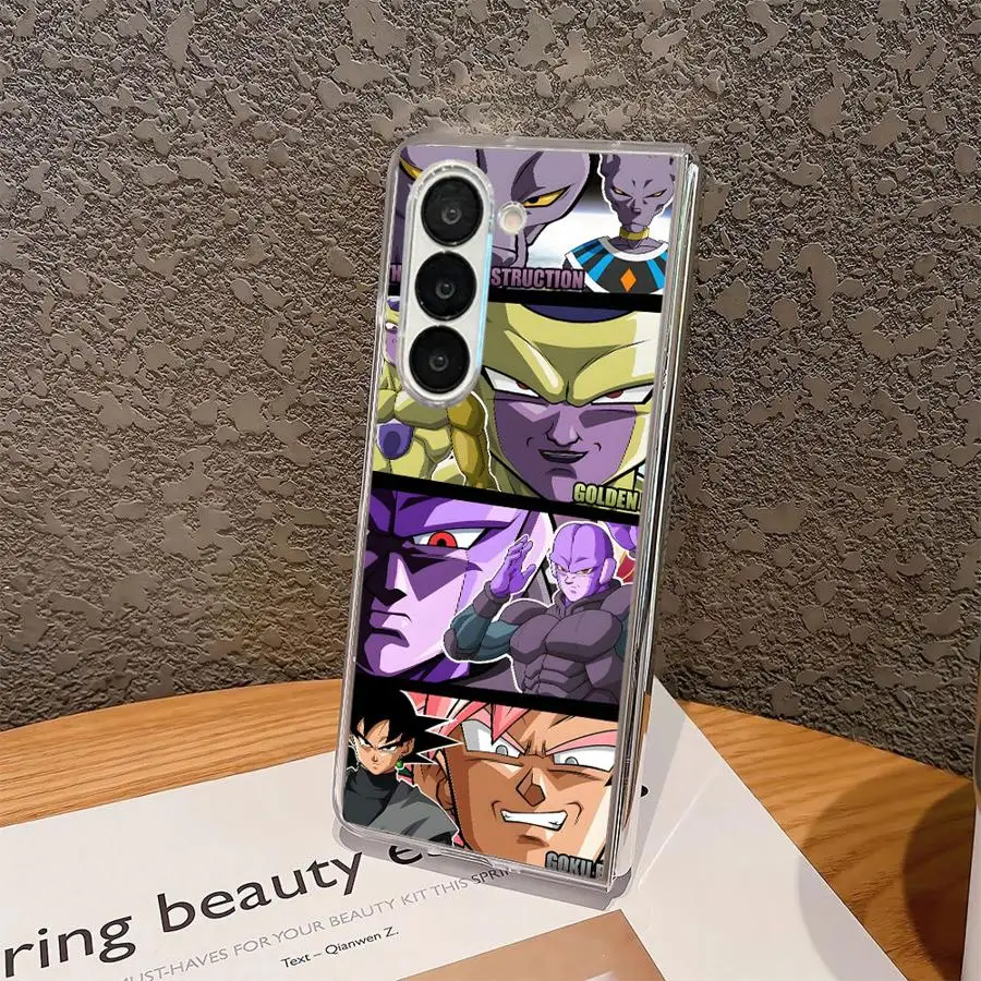 حافظة لهاتف سامسونج جالاكسي ZFold4 Z Fold 7 6 5 4 3 ZFold3 ZFold5 ZFold7 ZFold6 غطاء هاتف ناعم شفاف لعبة دراغون بول باتل #2