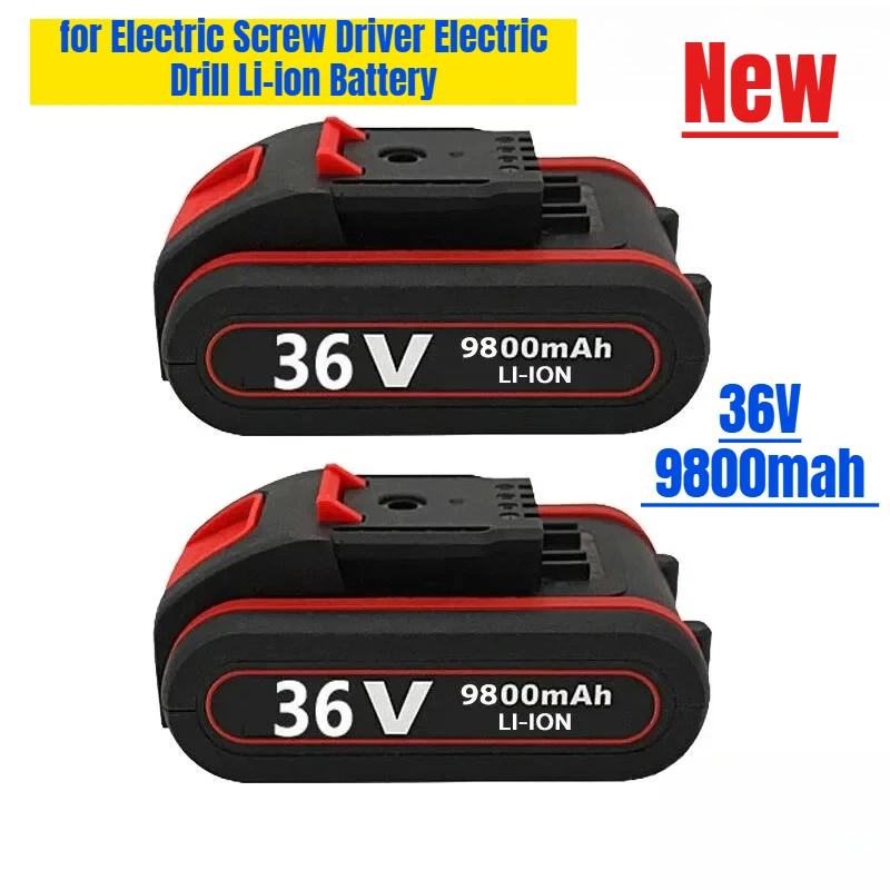 

New 36V 9800mah Electric Tool General Rechargeable Lithium Battery for Electric Screw Driver Electric Drill Li-ion Battery