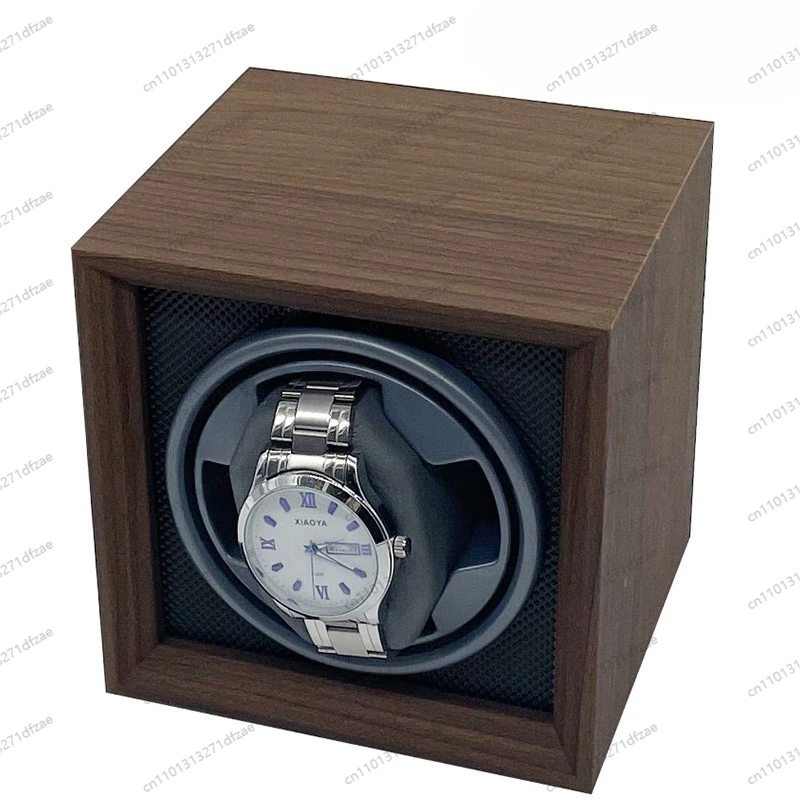 

Electric Winder Black Walnut Wood Retro Automatic 3 Adjustable Speeds Box Home Use