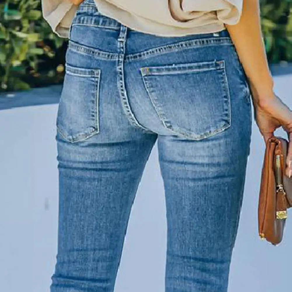 Vrouwen Flared Jeans Losse Denim Broek Bodem Rechte Hoge Taille Stretch Stedelijke Vrouwelijke Flare Broek 2022 Fashion