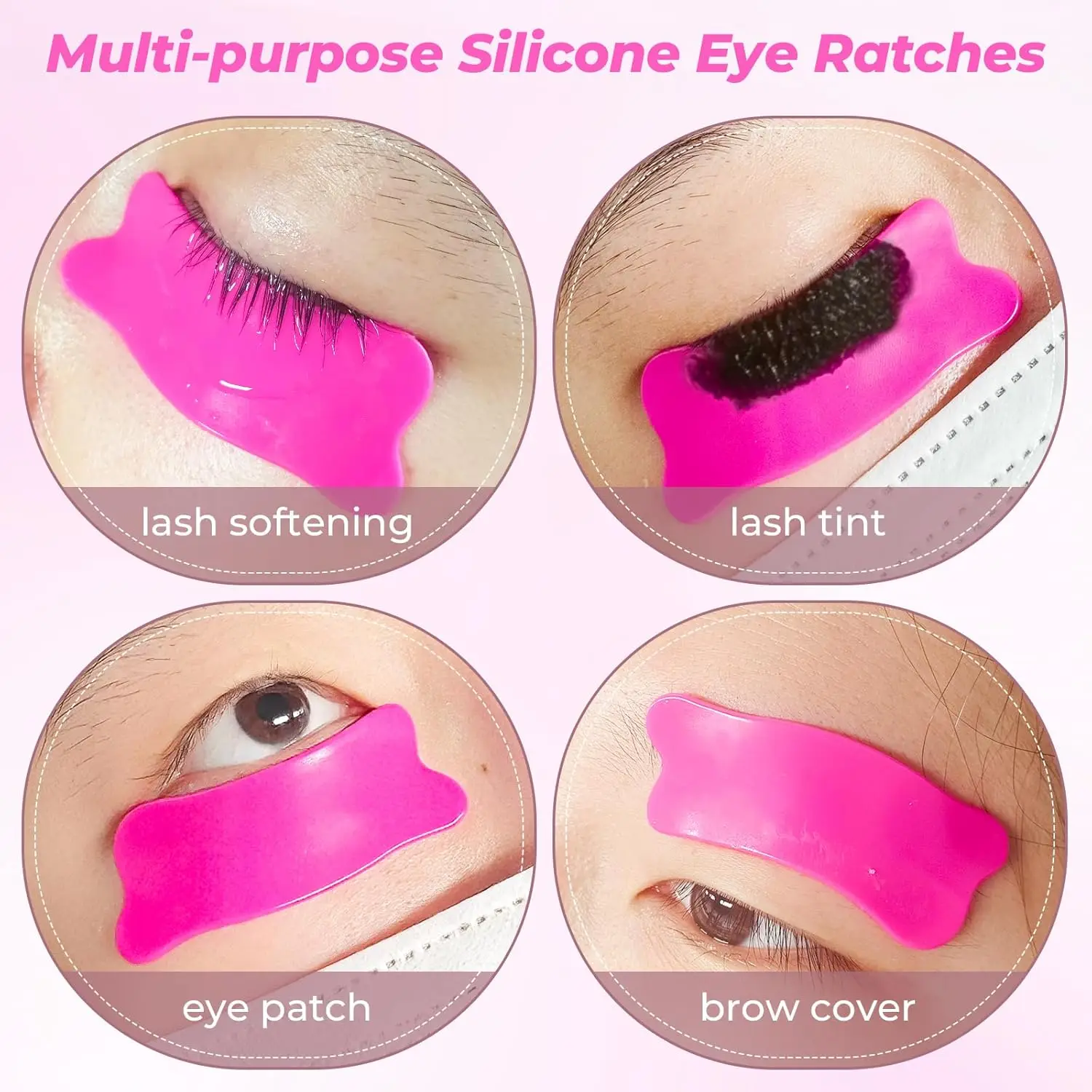 PERMANIA – colle de levage de cils, baume de levage de cils avec coussinets de levage de cils, boucliers de levage de cils plats, outils de bouclage