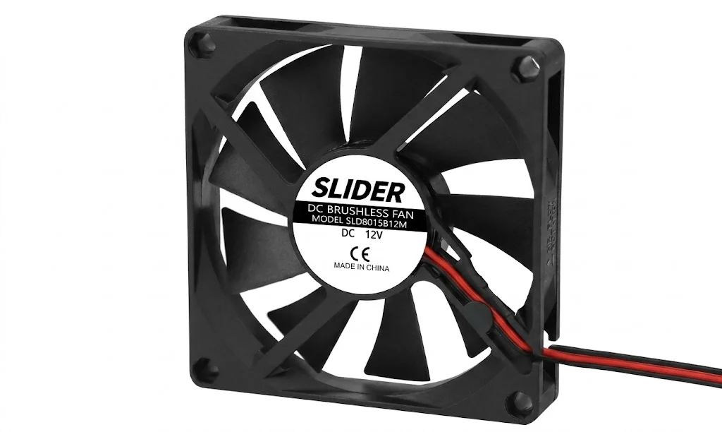 

SLIDER 8015 Slim Fan DC 5V 12V 24V 80x80x15mm Dual Ball Bearing Brushless Cooler for ITX PC Case Power Supply
