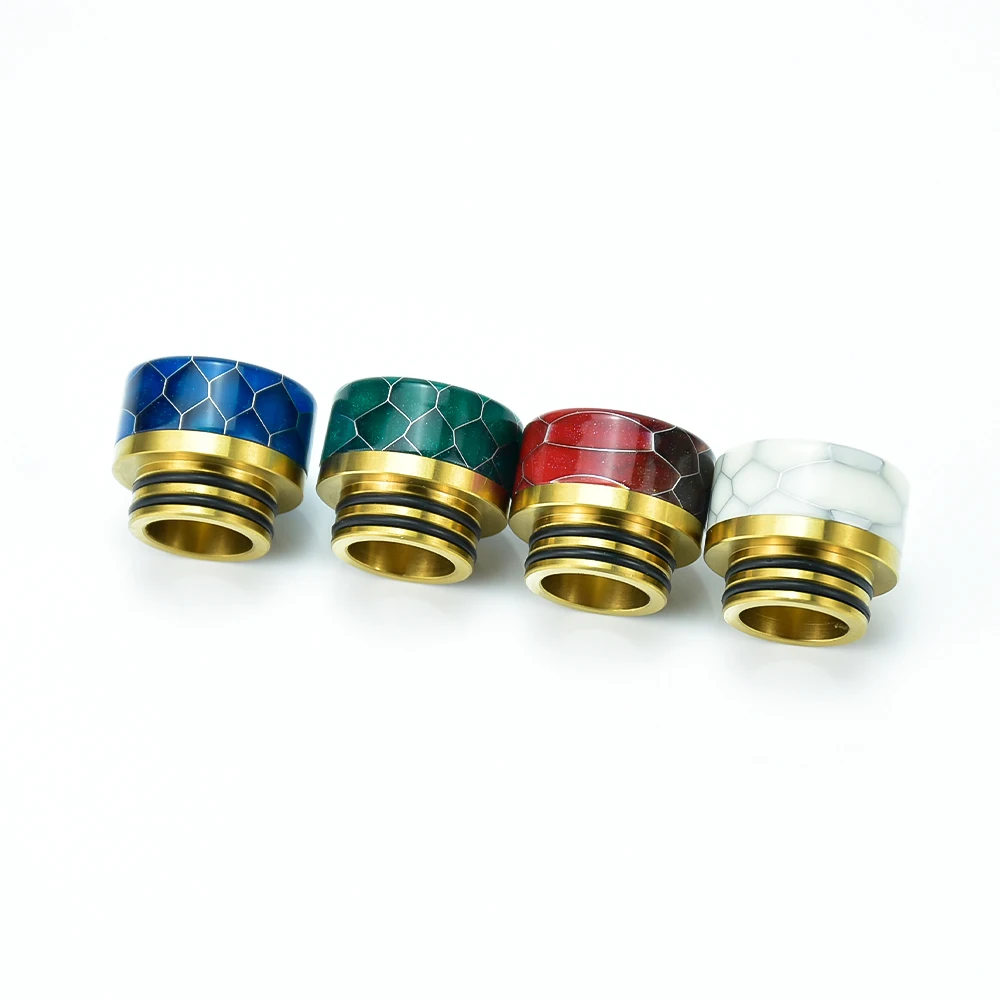 810 drip tip brass resin material for QP KaLi V2 28mm rda Dead Rabbit v3 RDA Dead Rabbit 3 RTA zeus x rta