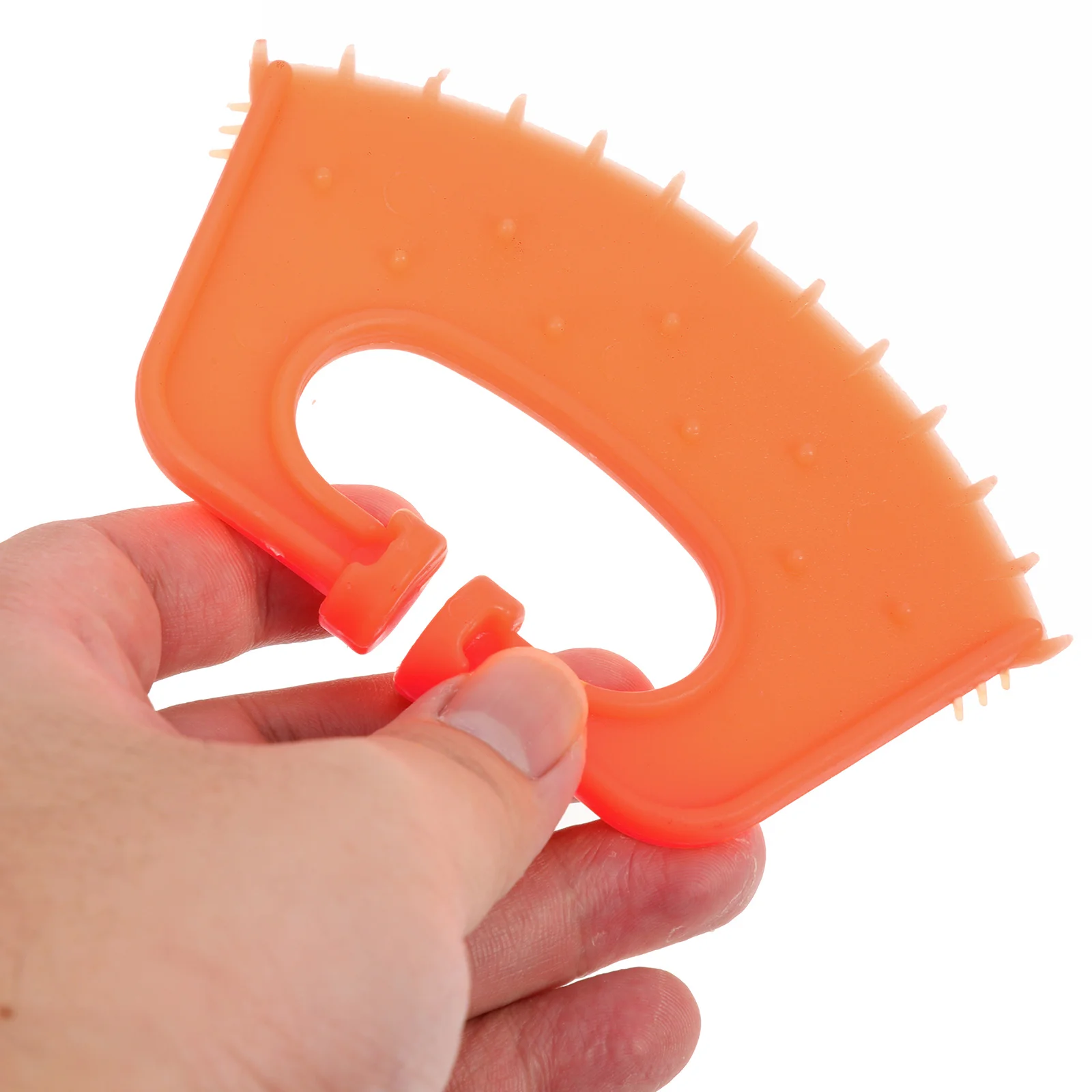 10 Piezas de Herramienta para Destete de Terneros, Clip Nasal de Plástico para Ganado, Equipo de Destete, Dispositivo para Prevenir la Succión de Terneros