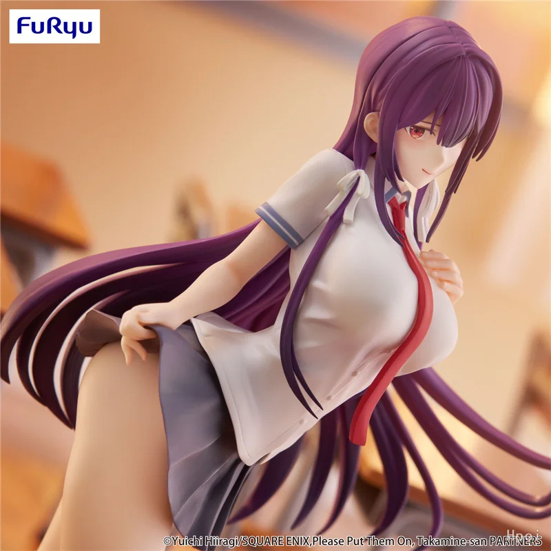 

FuRyu Original 19Cm Trio-Try-iT Takamine Takane Action Figure Toys For Kids Gift Collectible Model Ornaments