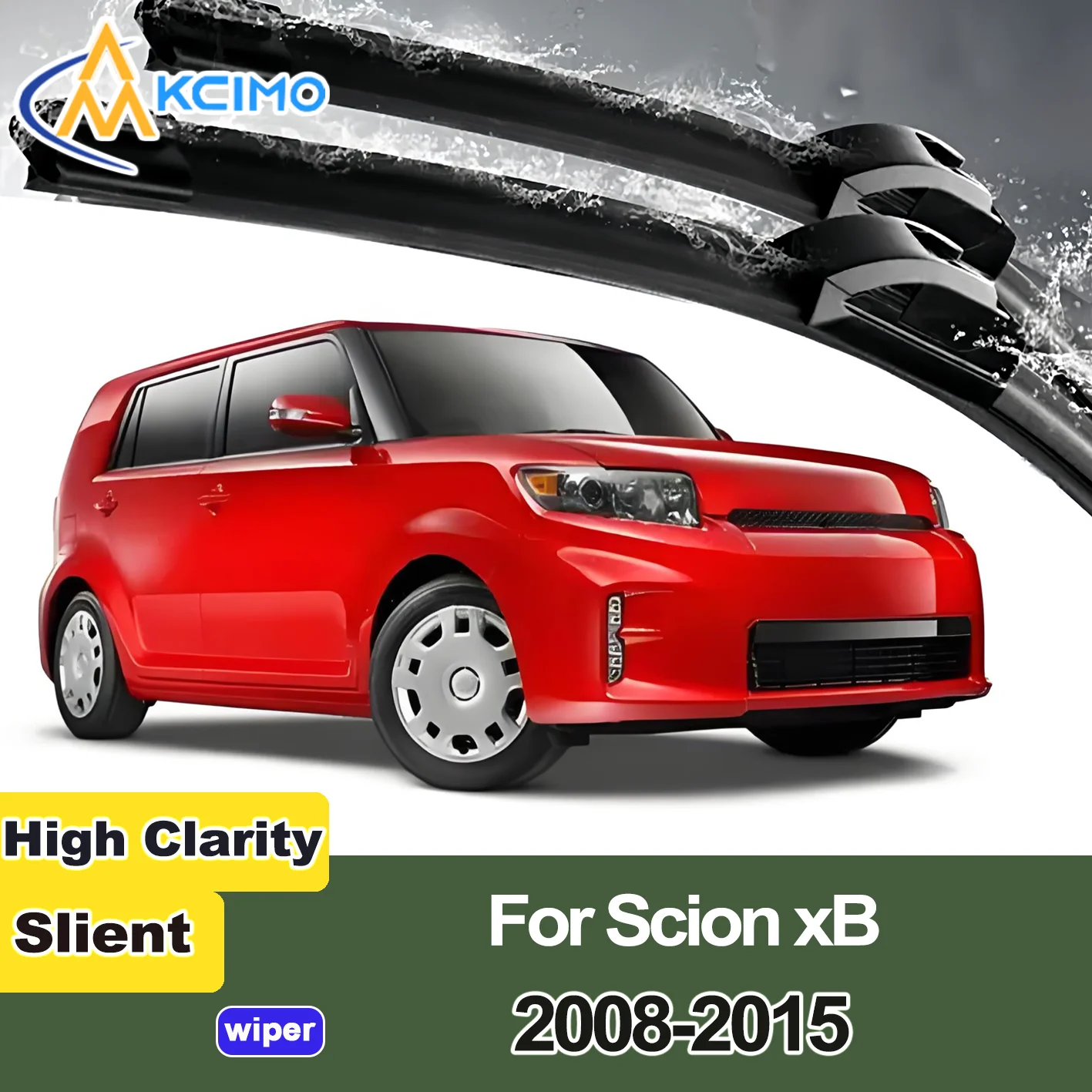 

2PCS New Front Windshield Wiper Blade for Scion xB E150 2008-2015 Toyota Corolla Rumion Toyota Rukus (Australia) Front Brushes