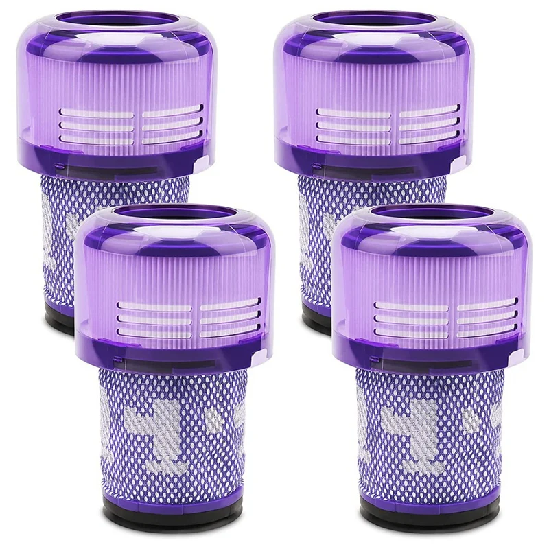 

4 Pack V12 Filters Replacement For Dyson V12 Slim Vacuums And V12 Detect Slim Vacuums, Part No.971517-01