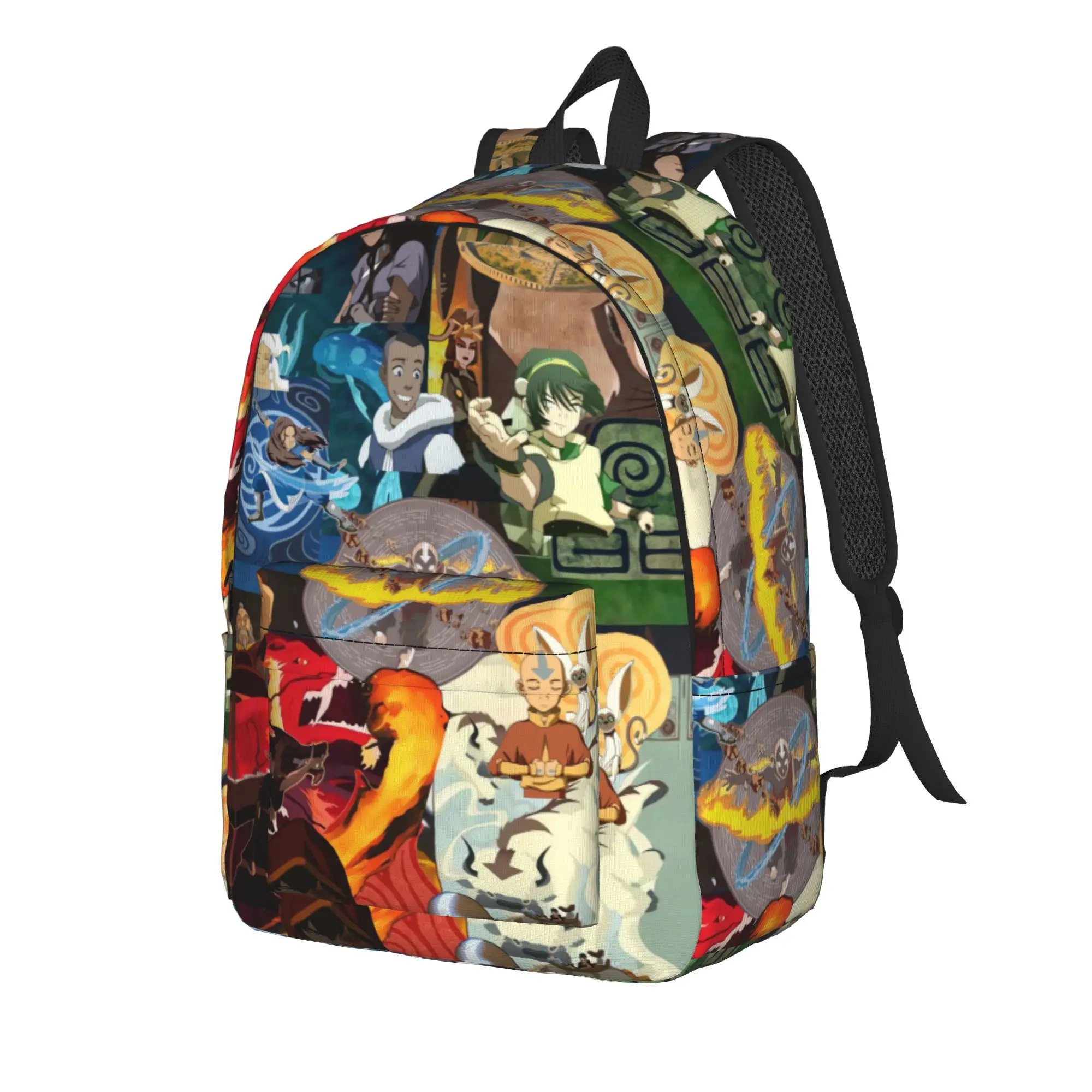 Ancient Element World Backpack  Daily Backpacks Male Design Large High School Bags Kawaii Rucksack