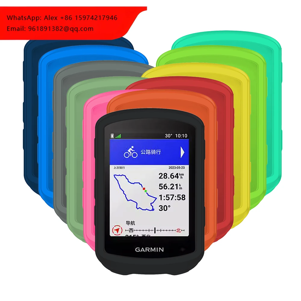 Soft And Safe Case Cover Apply To Garmin Edge 540/840 Bike Computer Silicone Case Cycling GPS Protective Skin Shell Guard