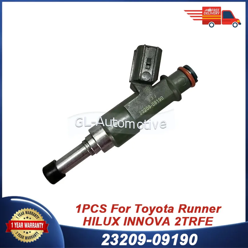 23209-09190 Fuel injector For Toyota Costa INNOVA Runner HILUX hiace Landcruze Prado 2TRFE 2320909190