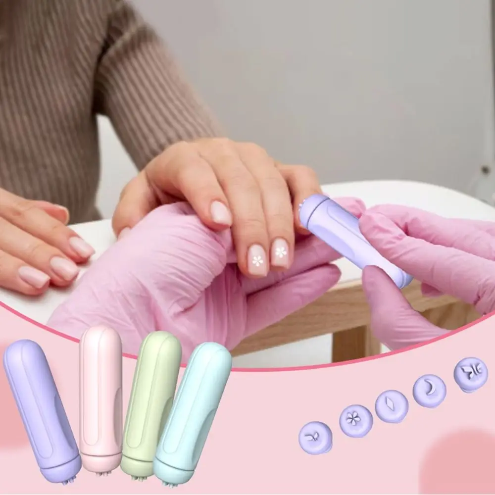 

Ins Style DIY Nail Transfer Stamper Tool Silicone Flower Silicone Nail Graffiti Pen Butterfly Makeup Crafts Nail Seals Pen Women