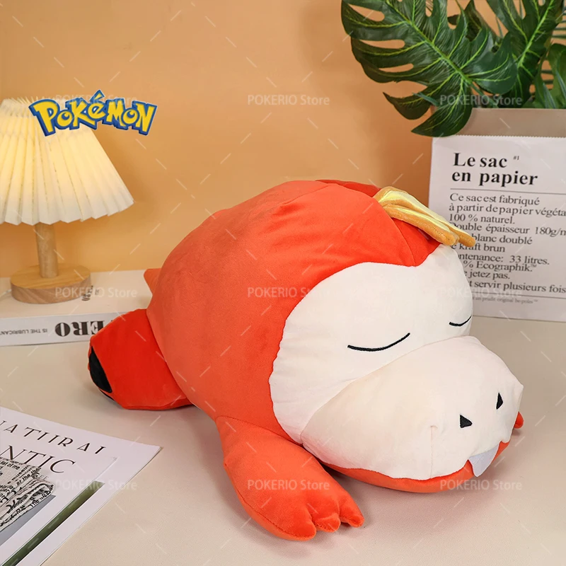 Big Size Pokemon Plush Sleeping Series Ho-Oh Stuffed Doll Soft Snorlax Umbreon Fuecoco Chikorita Pillow Peluche Toy Xmas Gift view 6