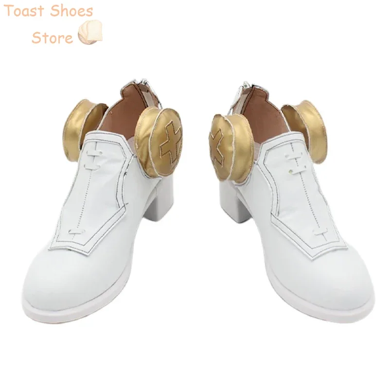 Anime Record of Ragnarok Brunhild Cosplay Shoes PU Leather Shoes Halloween Carnival Boots Cosplay Props Costume Prop