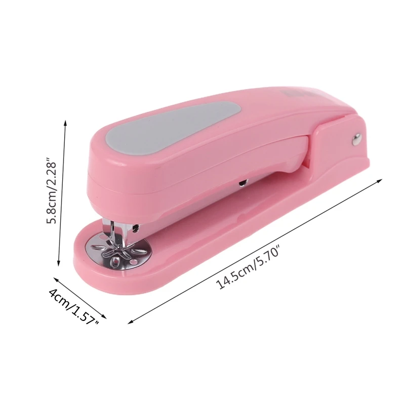 360 Degree Rotary Stapler 2-25Sheets Capacity Bookbinding Machine Binding Supply QXNF