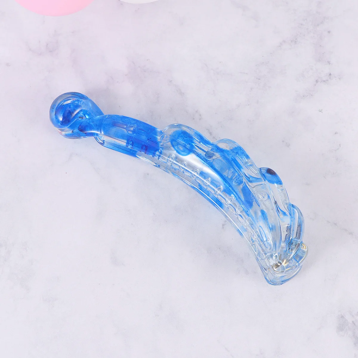

Blue Hair Clips Banana Updo Ponytail Holders Claw Long Fine Thick Hairstyle Accessories Stay in Place Fasten Hair Chic Design