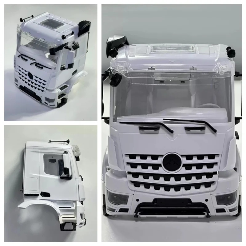 1/14 RC DIY Truck Cab Shell Hydraulische Onderdelen voor Tamiya 6x6 Benz 3363 Update Speelgoed Accessoires