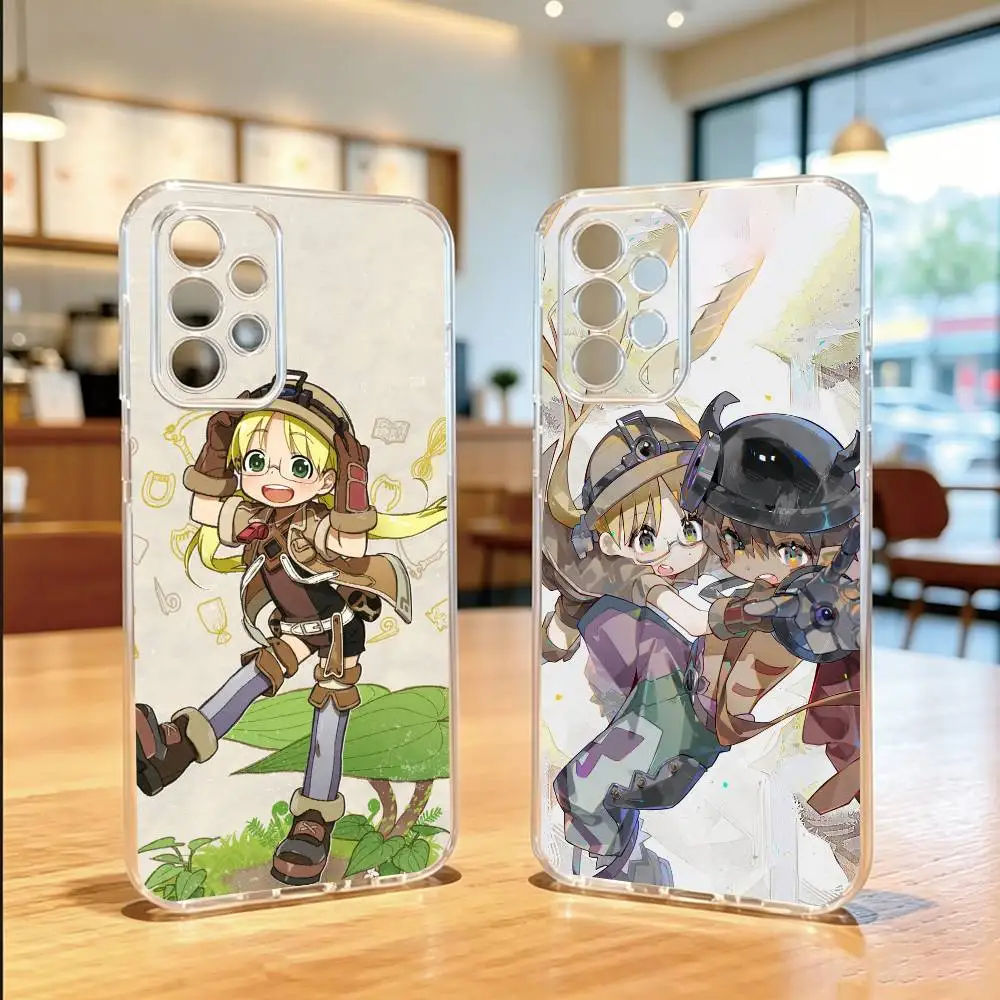 Made in Abyss  Phone Case For Samsung S25,S24,S21,S22,S23,S30,Ultra,S20,Plus,Fe Transparent Cover