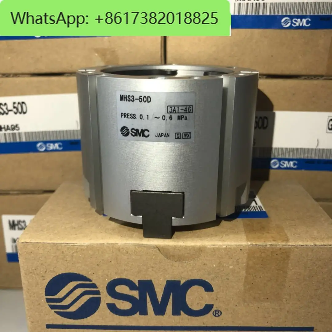 

MHS3 NEW SMC Original MHS3-16D MHS3-20D MHS3-25D MHS3-32D MHS3-40D MHS3-50D parallel style air clamp 3-finger type