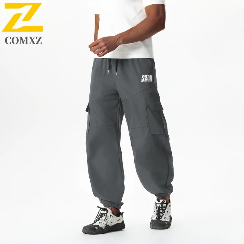 Men Casual Pants Summer Trend Korean Version Fashionable Daily Commuting Harem Pants Big Size Street Versatile Teenage Men Pants