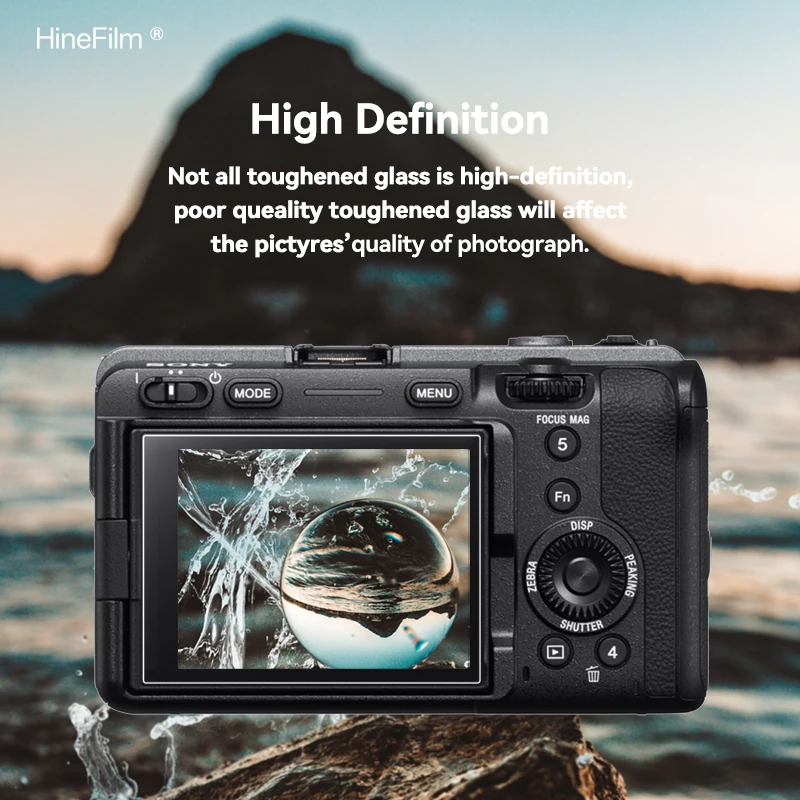 FX 3 Camera Ban Đầu 9H Camera Kính Cường Lực Bảo Vệ Màn Hình Cho Sony ILME-FX3 Camera Chống Trầy Xước bộ Phim